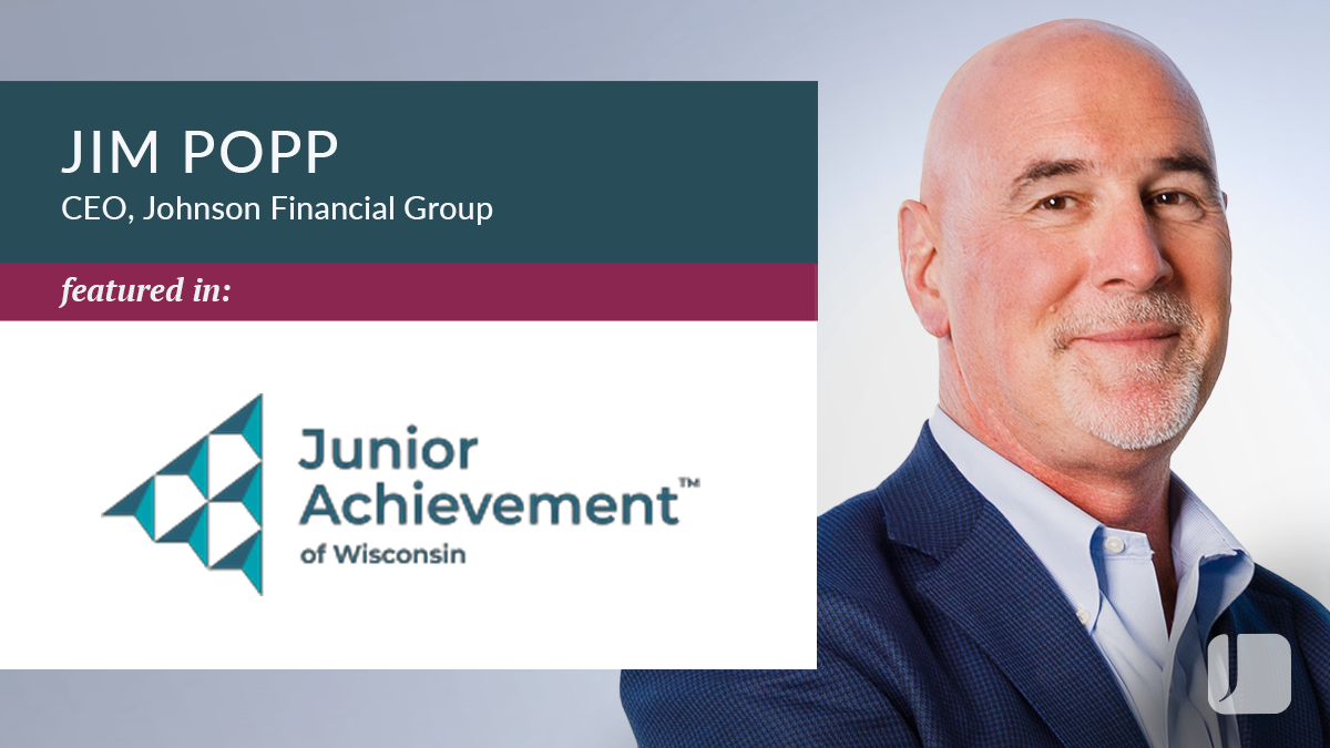 Jim Popp in Junior Achievement of Wisconsin