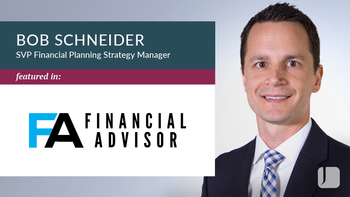 Bob Schneider in Financial Advisor