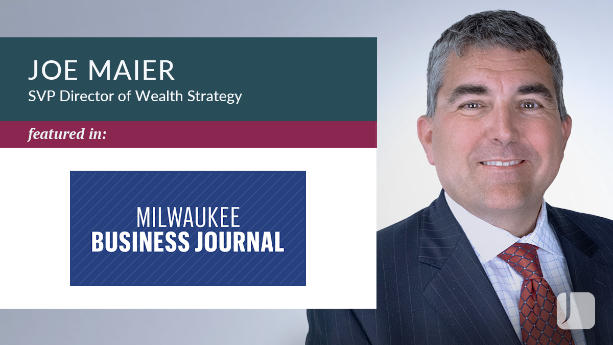 Joe Maier in Milwaukee Business Journal