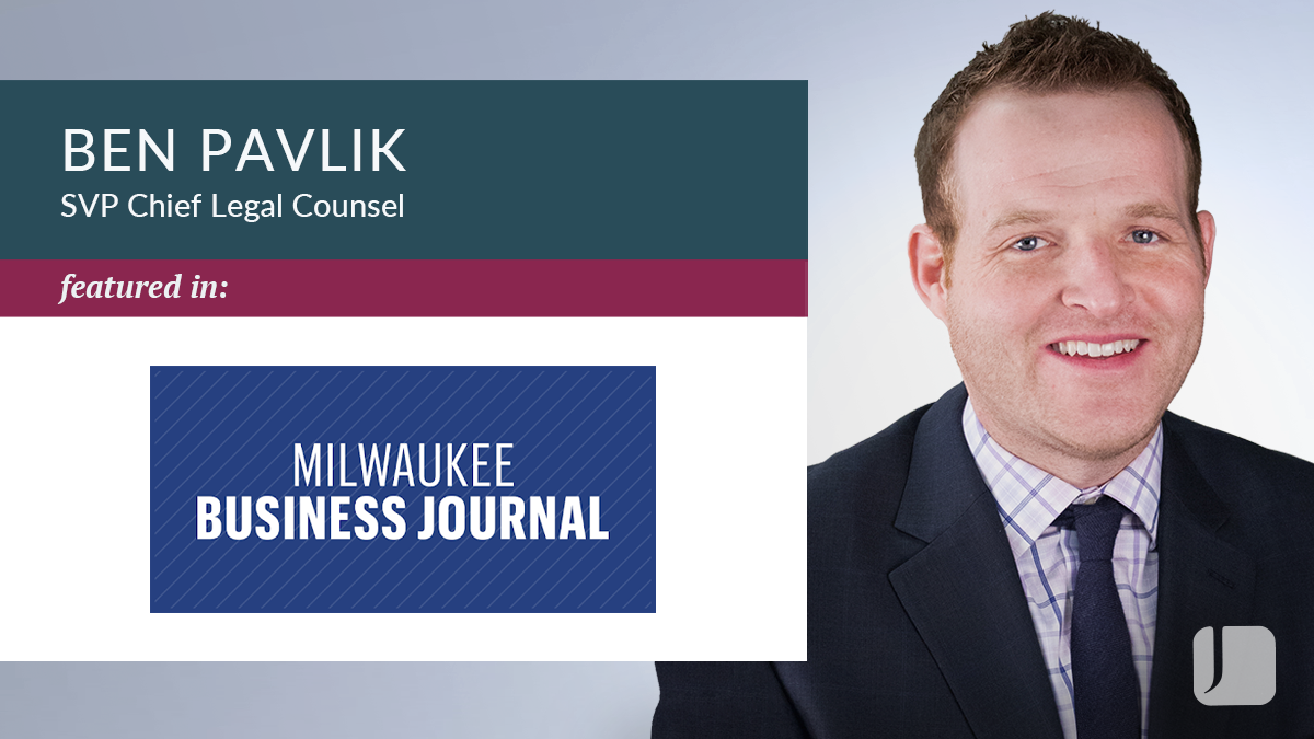 Ben Pavlik in Milwaukee Business Journal
