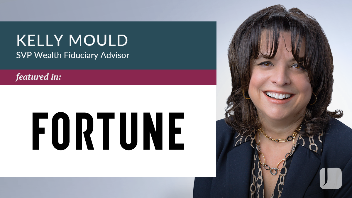 Kelly Mould with the Fortune Magazine logo